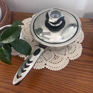 Stainless Steel Saucepan with Lid -